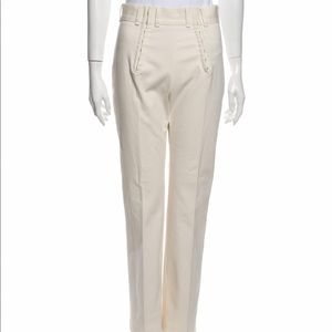 Lorenzo Serafini cream pants